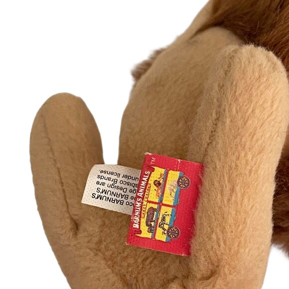 Barnum's Animals Lion Plush Stuffed Animal 4" With Tags Nabisco - Picture 8 of 9